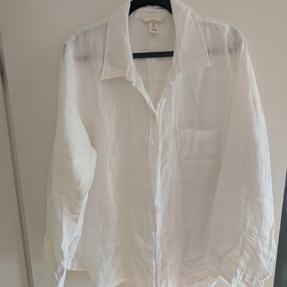 H&M White Blouse